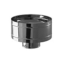 Купить Зонт с ветрозащитой D-150 для дымохода из нержавеющей стали Прок